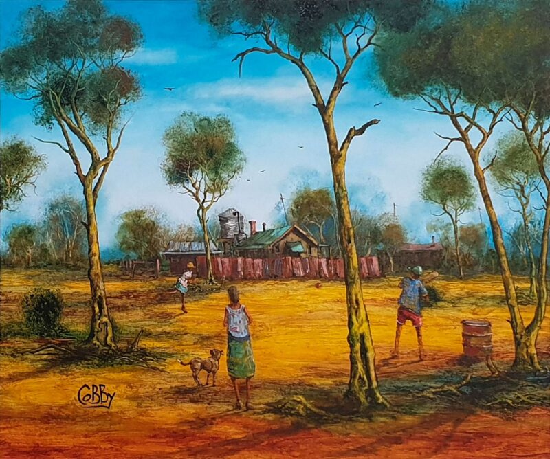John Cobby (1957 - ) 'Bush Cricket'