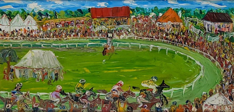 Evan Mackley (1940 - 2019) 'Cup Day'