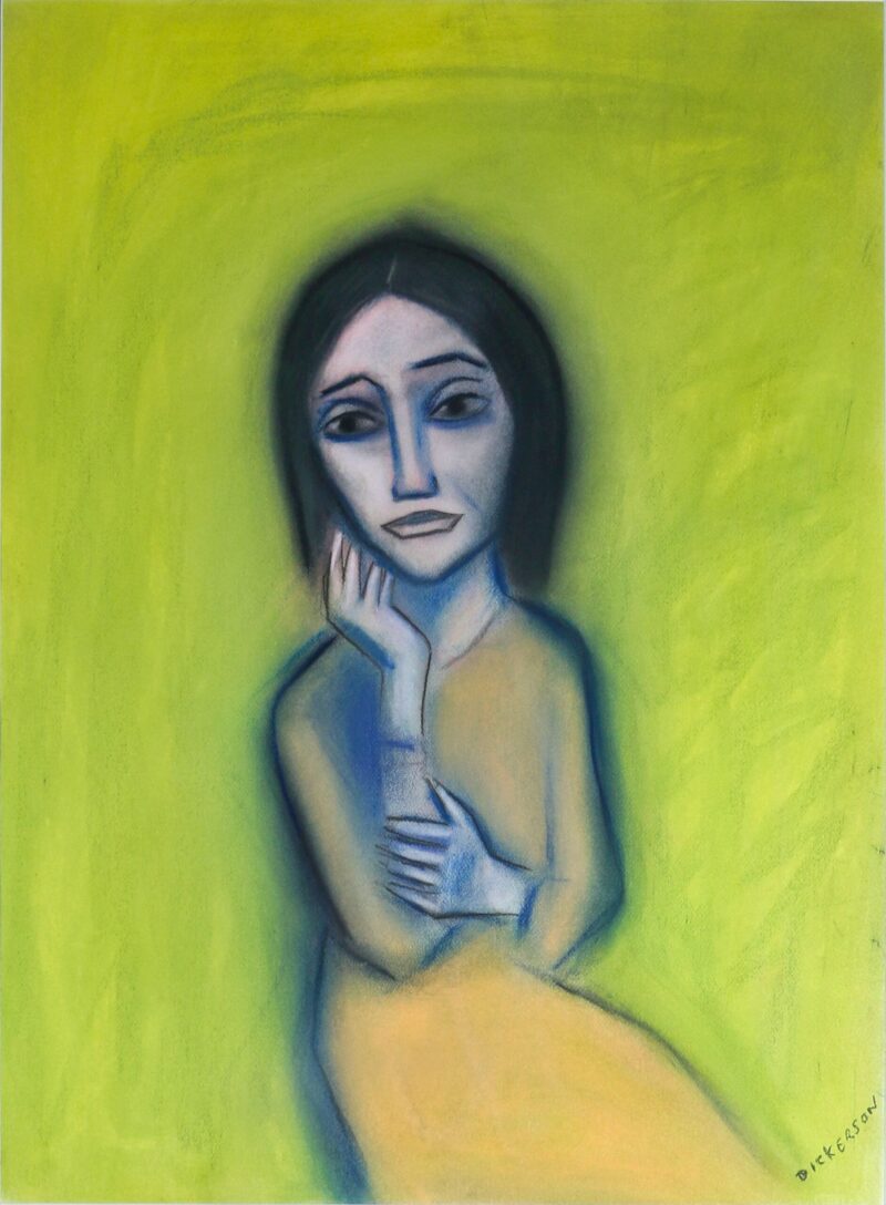Robert Dickerson (1924 - 2015) 'Yellow Dreaming' (Dated 2000)