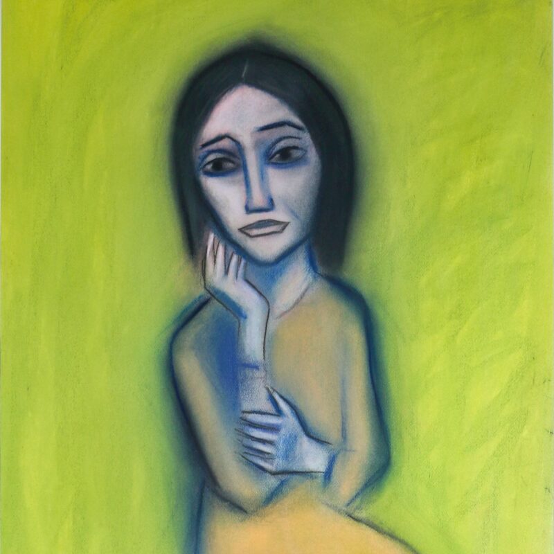 Robert Dickerson (1924 - 2015) 'Yellow Dreaming' (Dated 2000)