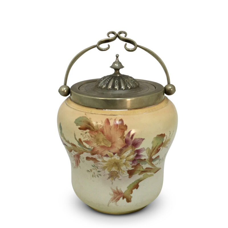 19th Century Carlton Ware Biscuit Barrel, c.1890