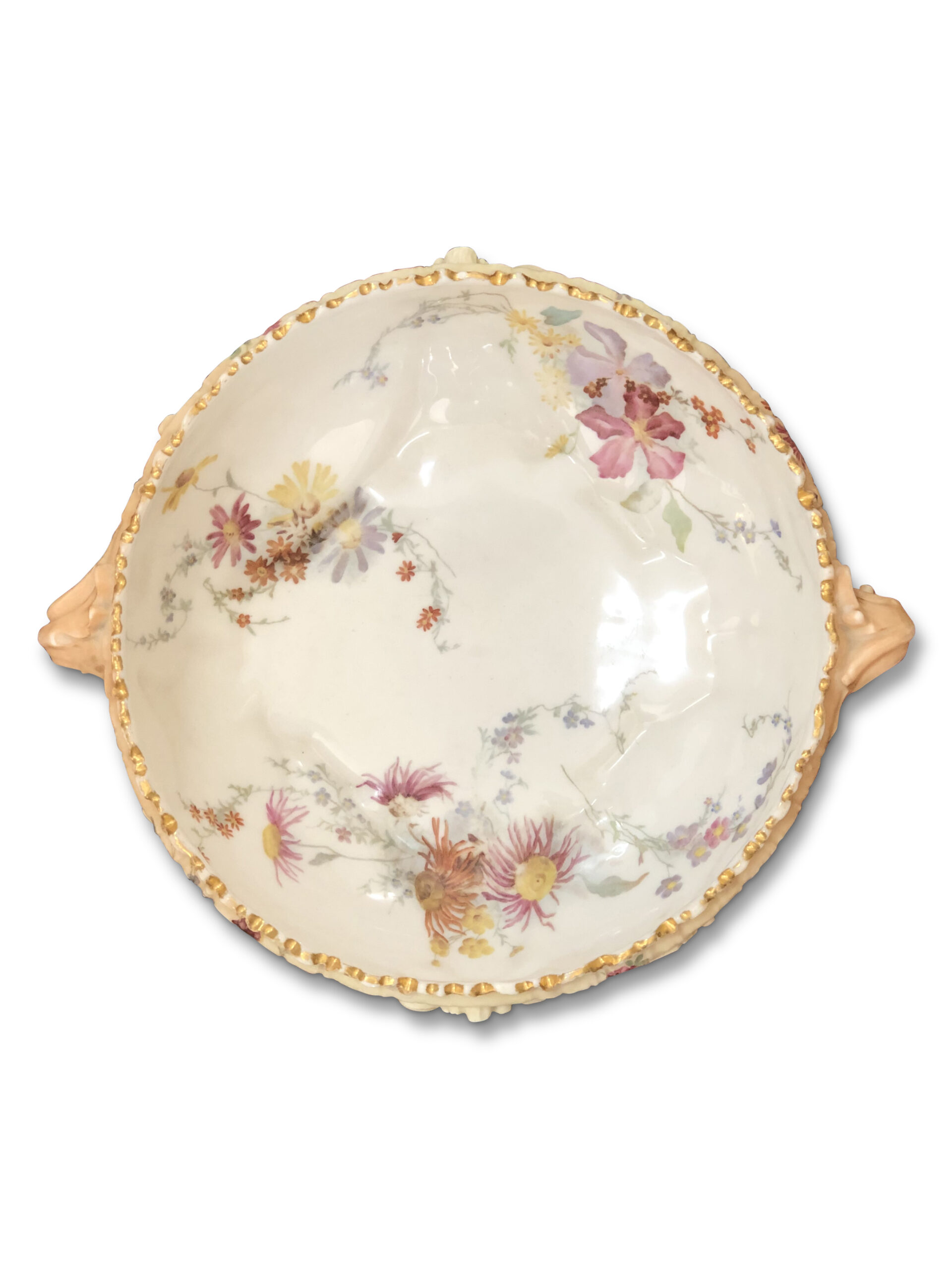 5980 Hand Painted Royal Worcester Bowl 1 scaled