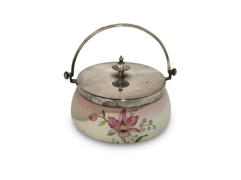 6805 Carlton Ware Biscuit Barrel c1890 scaled