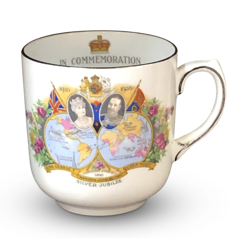 Royal Albert Silver Jubilee Mug, c. 1935