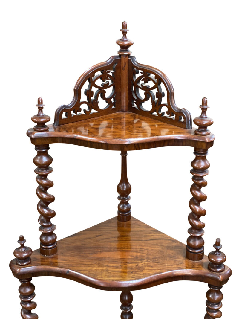 6964 Victorian walnut four tier what not 2 1 1 scaled 1