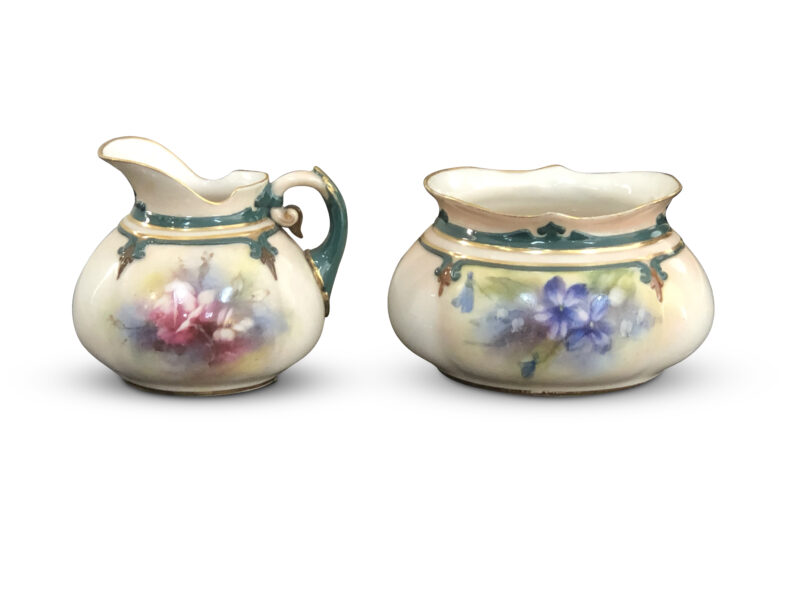 Royal Worcester Hadley Jug and Bowl