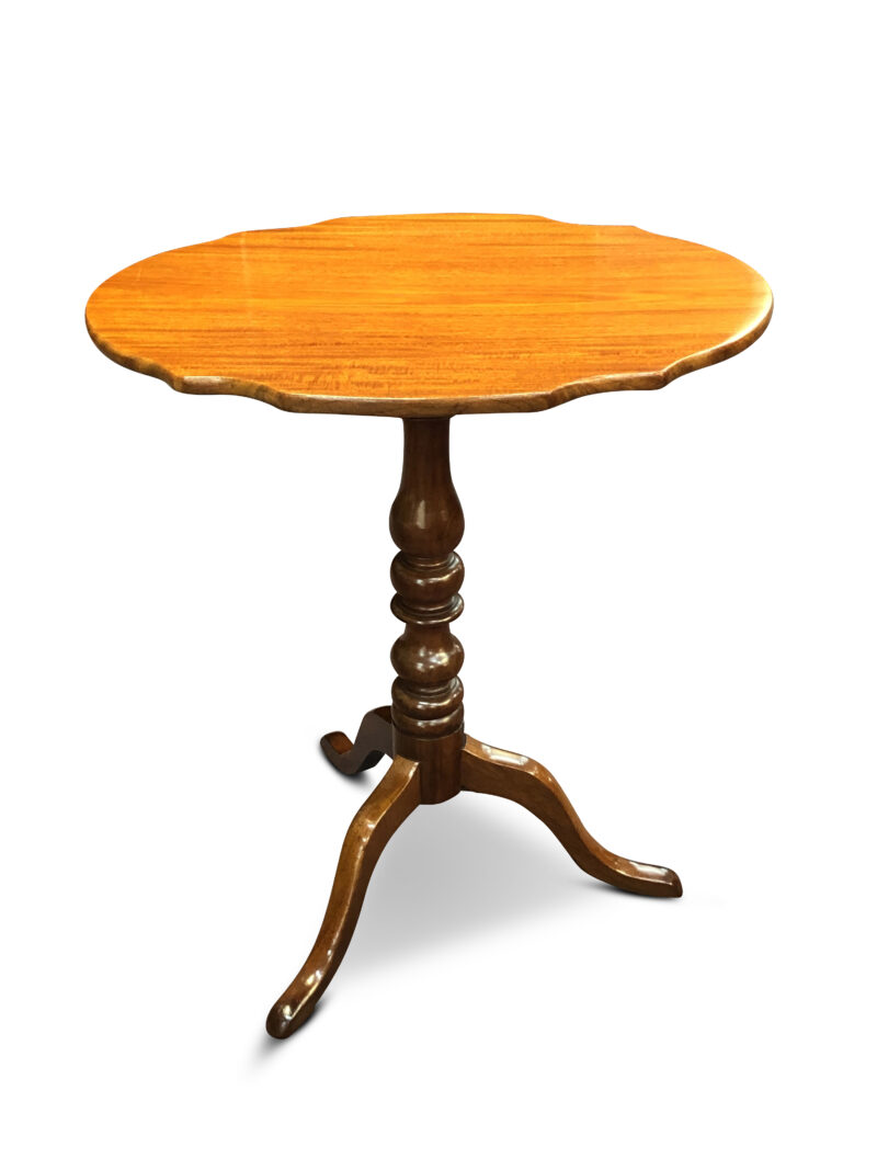 7393 Victorian Mahogany Tilt Top Occasional Table scaled