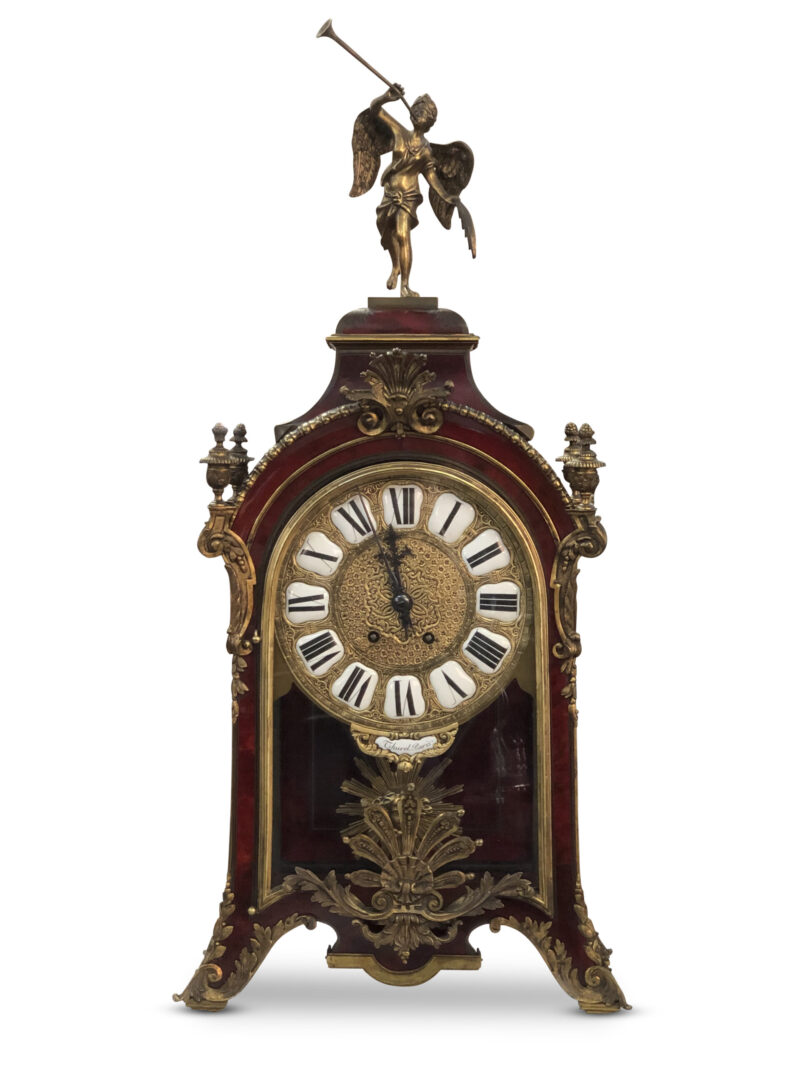 French 19th-Century Boulle Bracket Clock c.1850