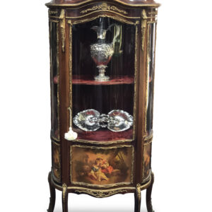 Early 20th-Century Louis XV-Style Single Door Vitrine, c.1920