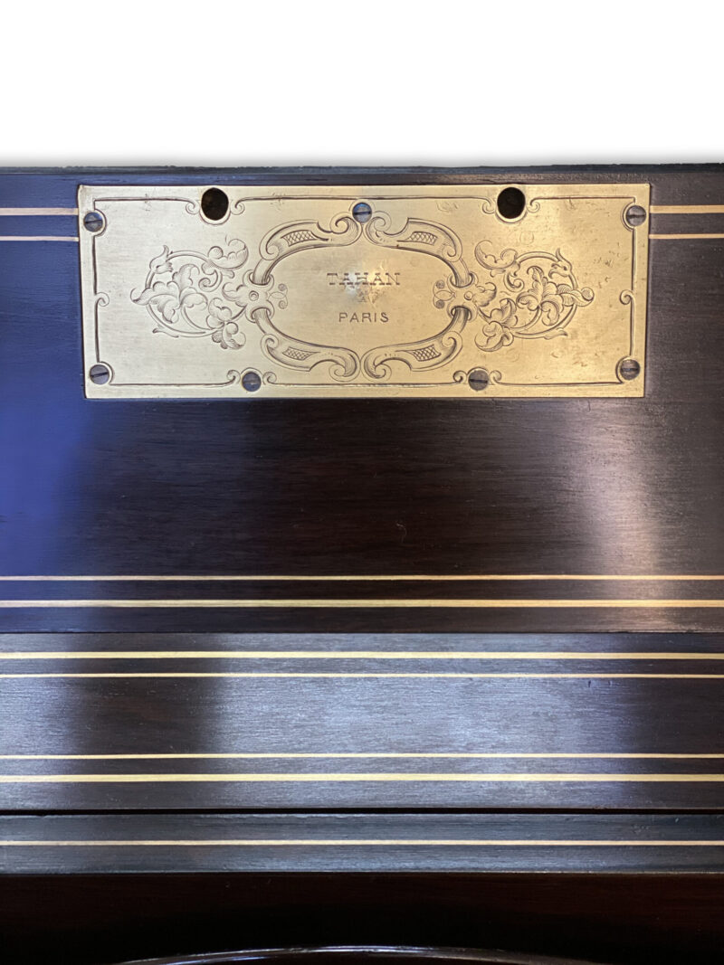 Superb French nineteenth-century rosewood Boulle-work writing Slope, c.1870