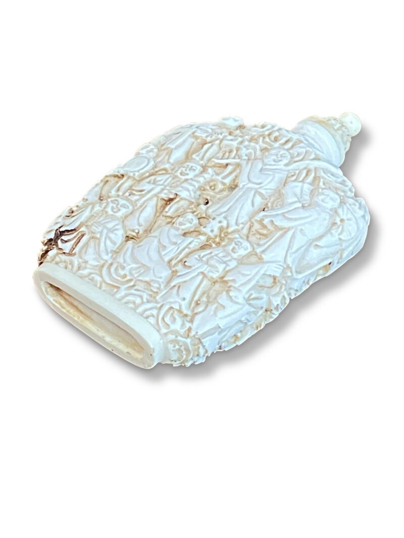 19th-Century Oriental Ivory Snuff Bottle, c.1900