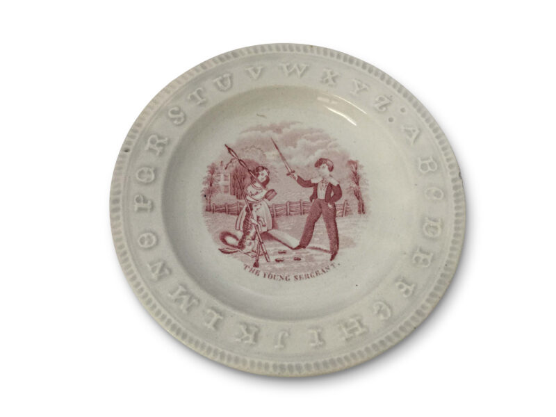 A.C.P.H Staffordshire Nursery Plate scaled