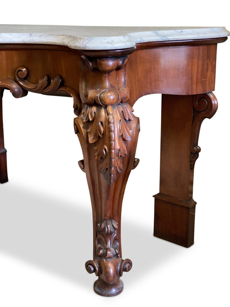 AAA231 Victorian mahogany console table 3 scaled 1