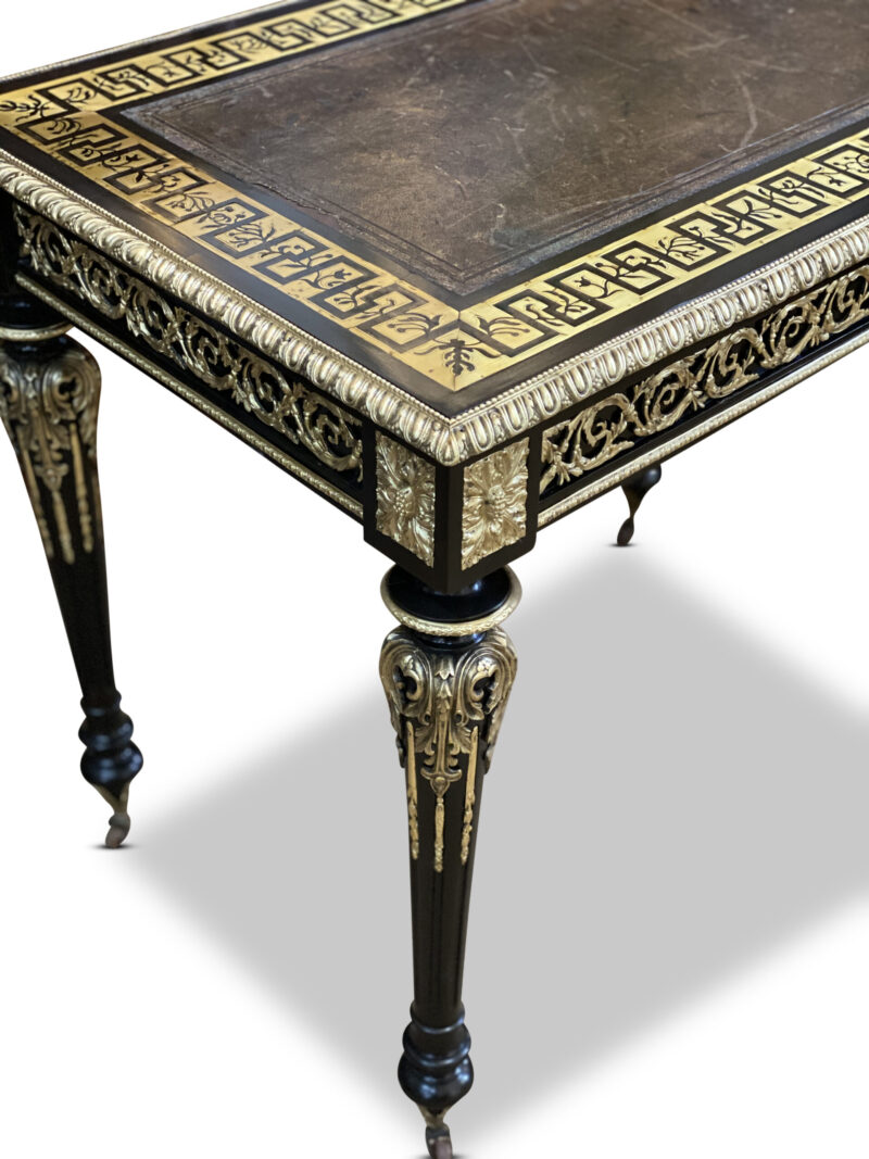 AAA243 19th century French ormolu writing table c1870 3 scaled 1