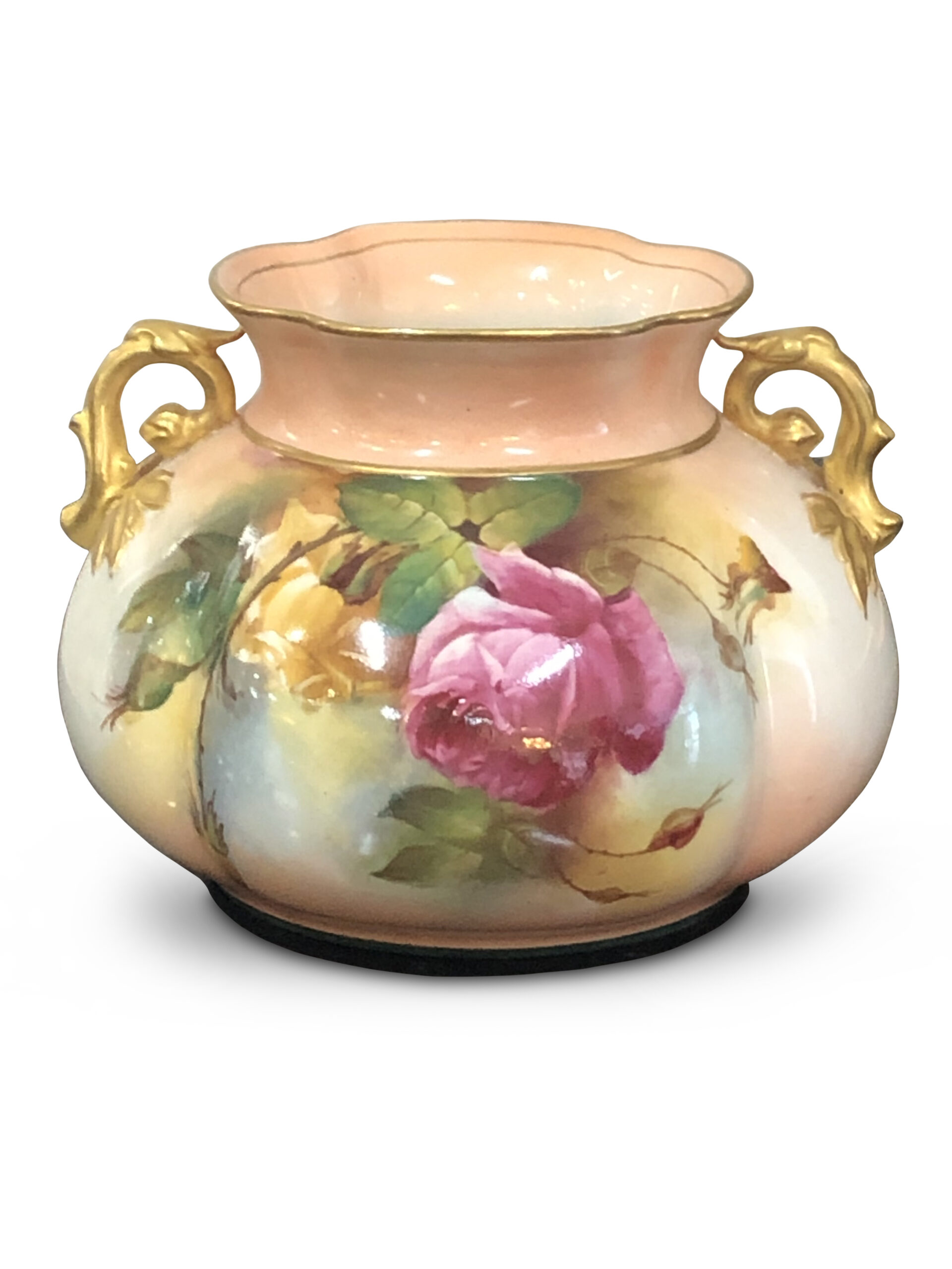 AAA85 Worcester Floral Vase scaled