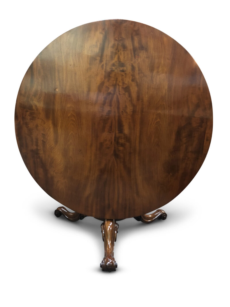 Victorian Mahogany Round Pedestal Centre Table, c.1860 - SOLD