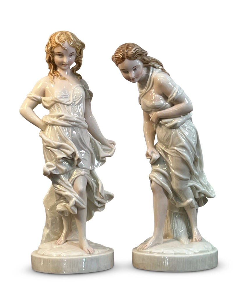 Matching Pair Royal Worcester Statues