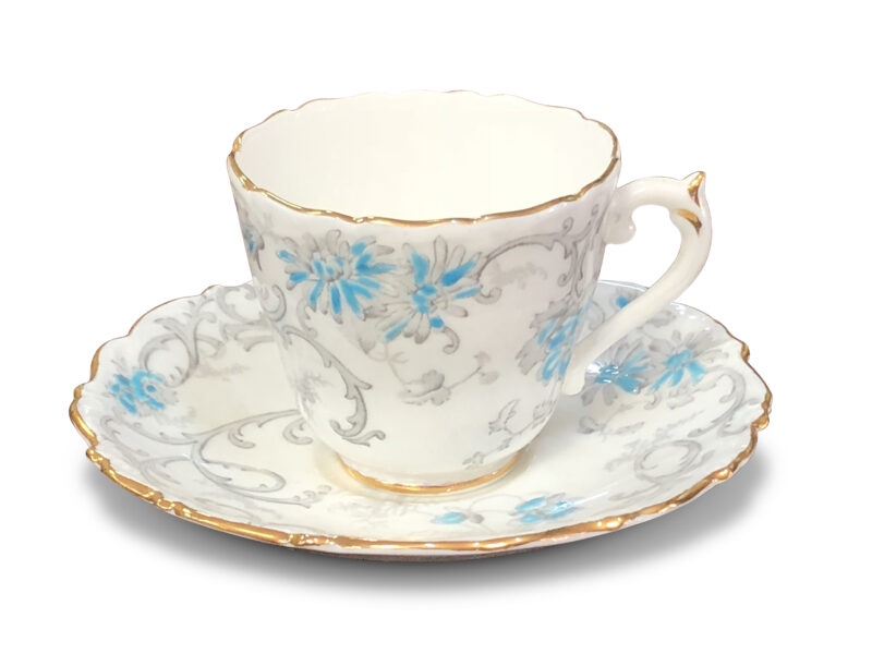 Set of 6 Coalport Cups and Saucers  "Heirloom" design