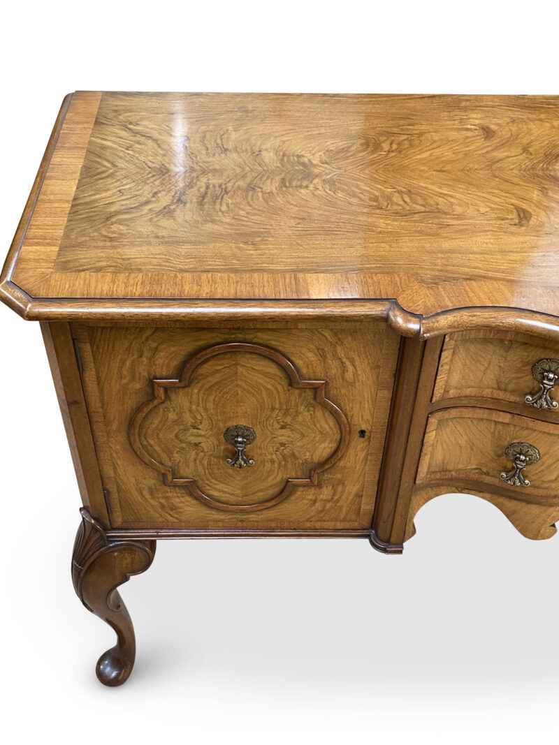 Early 20th Century English Walnut Sideboard, c.1910