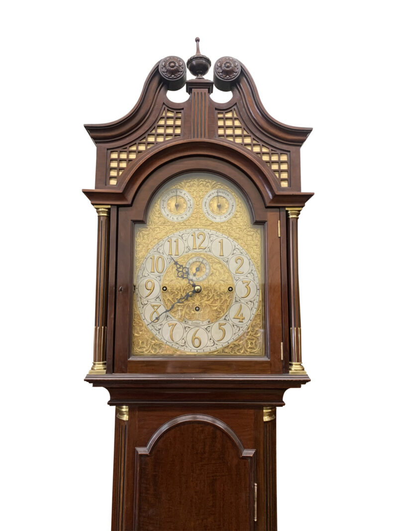 19th-Century Mahogany Long Case Clock, c.1880
