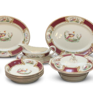 Myott Chelsea Bird Pattern 39pce Tea Set