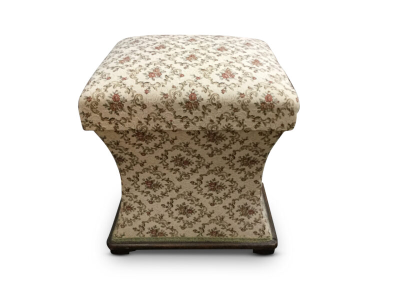 Victorian Upholstered Stool scaled