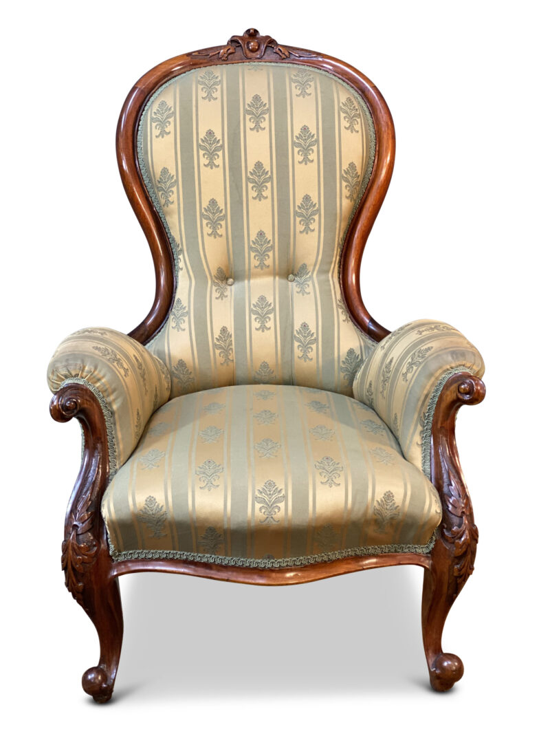 English Walnut 3 Piece Suite, c.1870