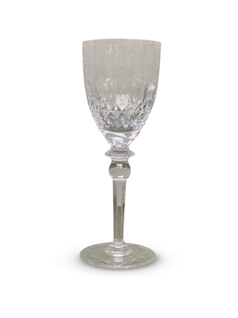 Set of 10 Rogaska Gallia Pattern Wine Glasses