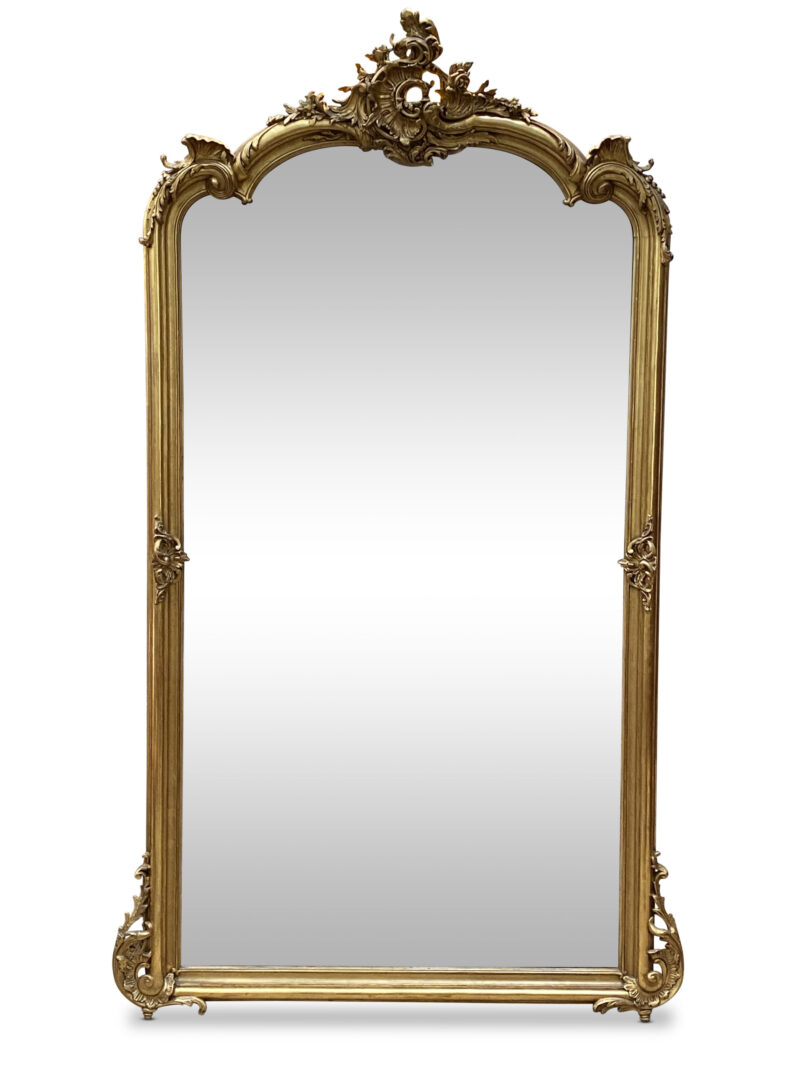 Superb French 19th Century Gilt Overmantle