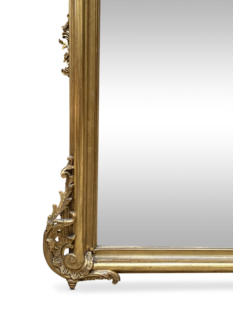 Superb French 19th Century Gilt Overmantle