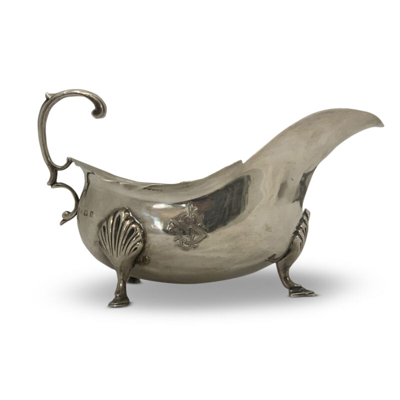 Sterling Silver Sauce Boat, c.1901