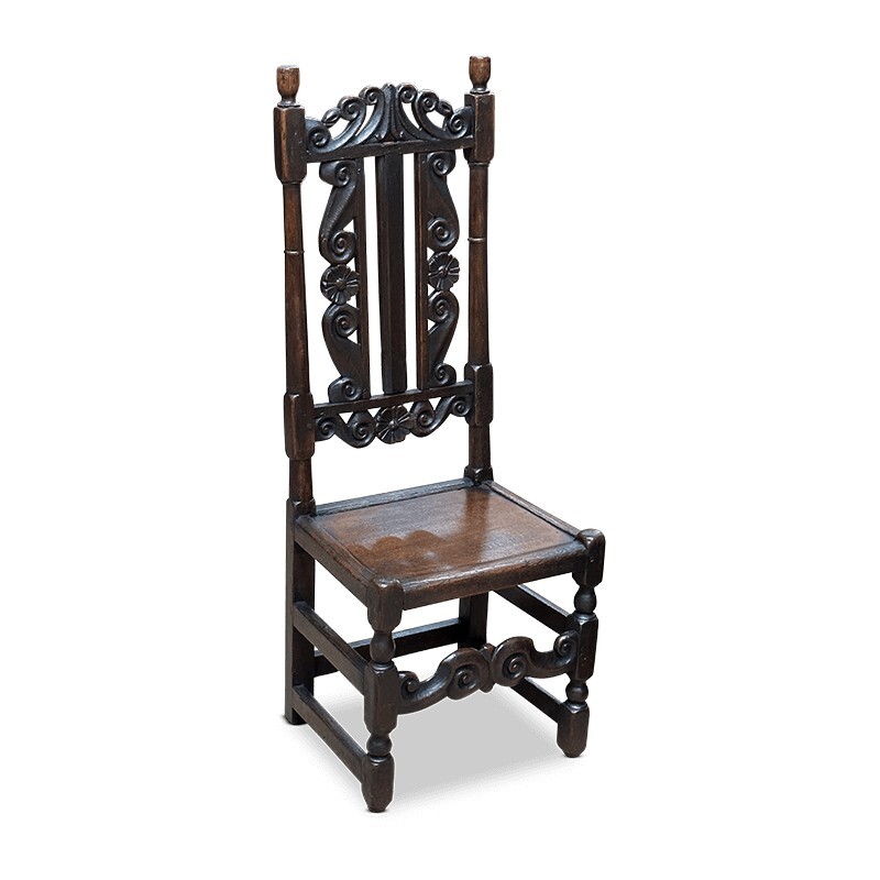 Antique oak chair