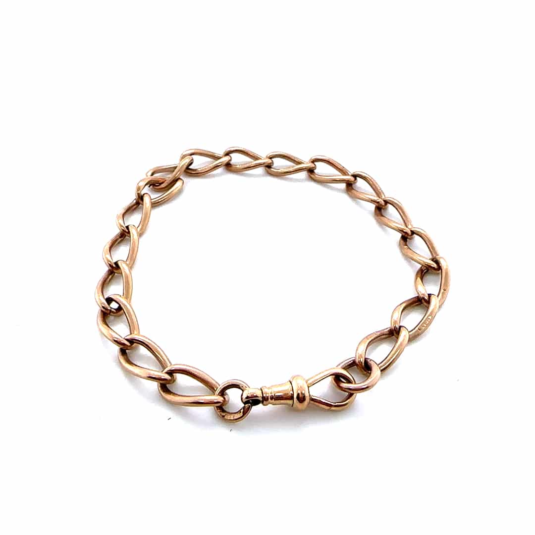 Antique 9ct gold bracelet