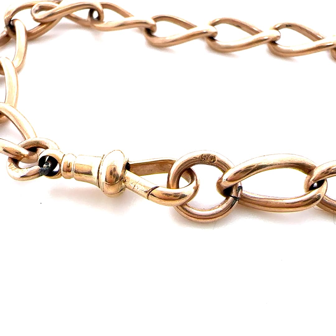 Antique 9ct gold bracelet