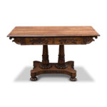 Anglo-Indian antique rosewood sofa table c. 1860