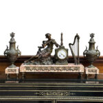 French garniture clock c.1890