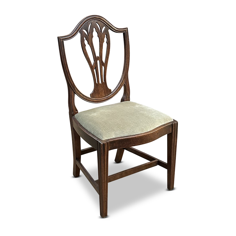 Sheraton mahogany chair antique