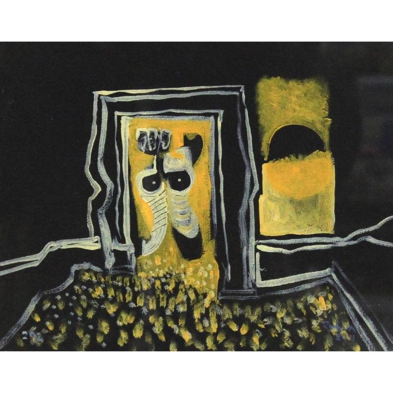 Yellow in the Dark Room Victor Rubin