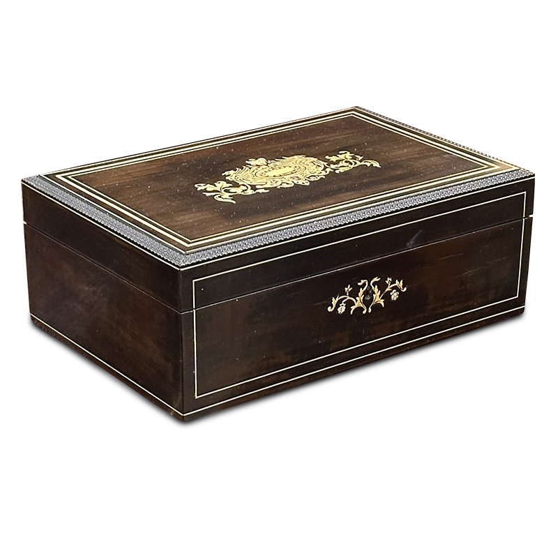 Ebonised Document Box