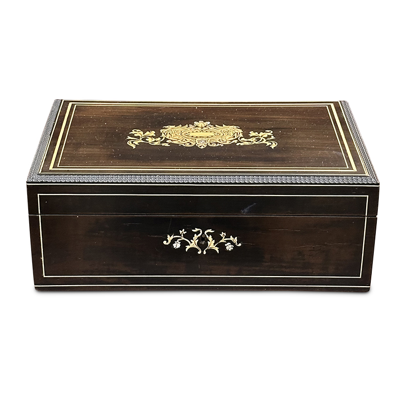 Ebonised Document Box