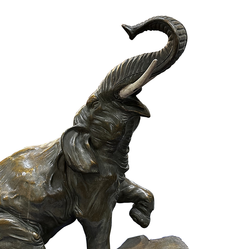 antique elephant statue