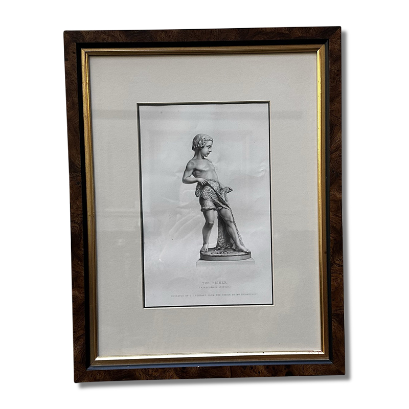 Framed sculpture print