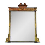 Empire overmantle mirror