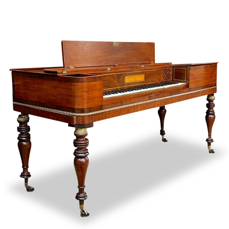 antique Georgian piano