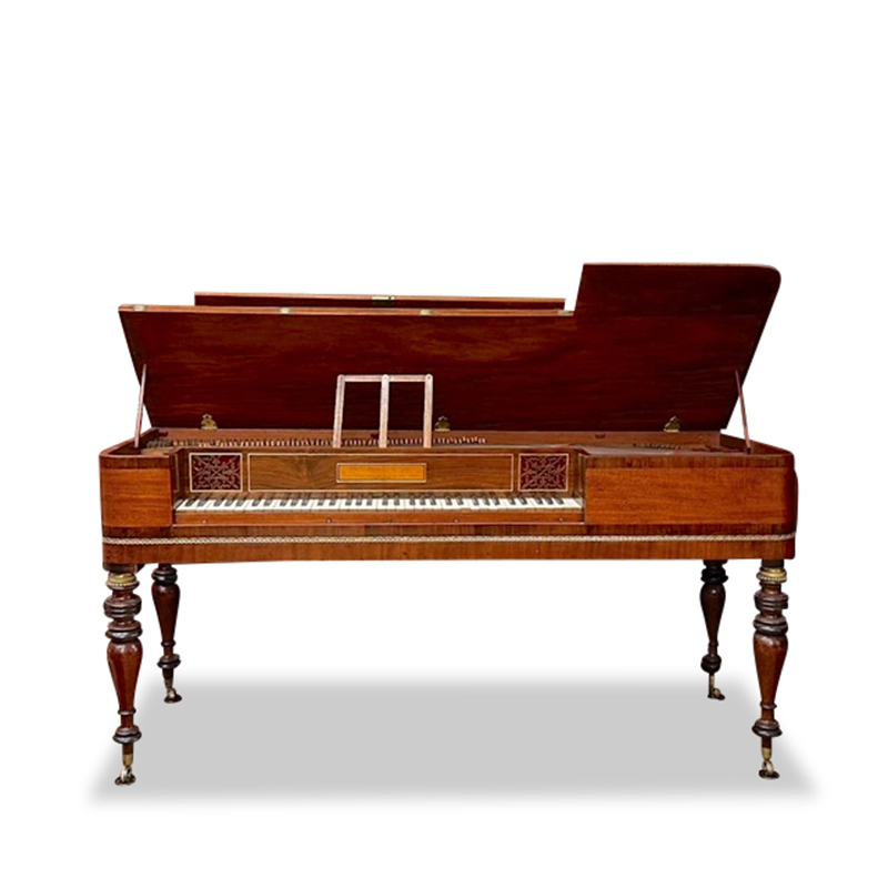 antique Georgian piano