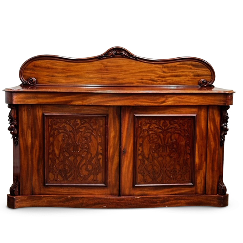 Victorian antique mahogany sideboard