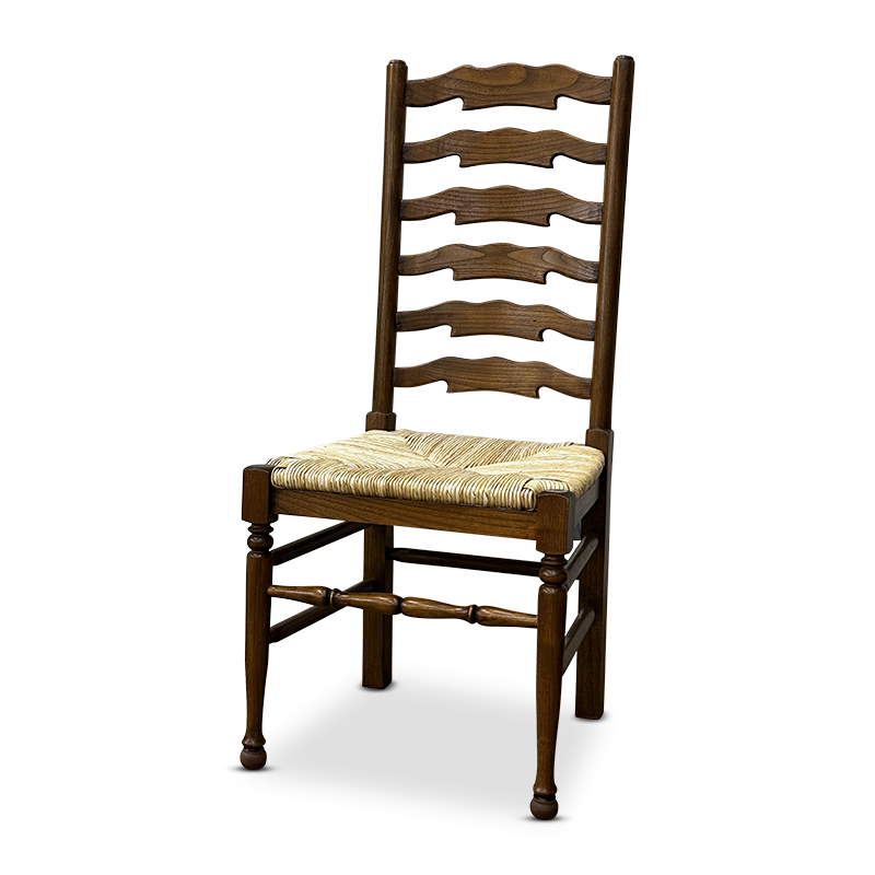 Ladder back dining chair