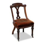 Victorian dining chairs set 6 c.1860