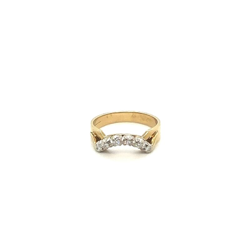 20th century anniversary diamond ring