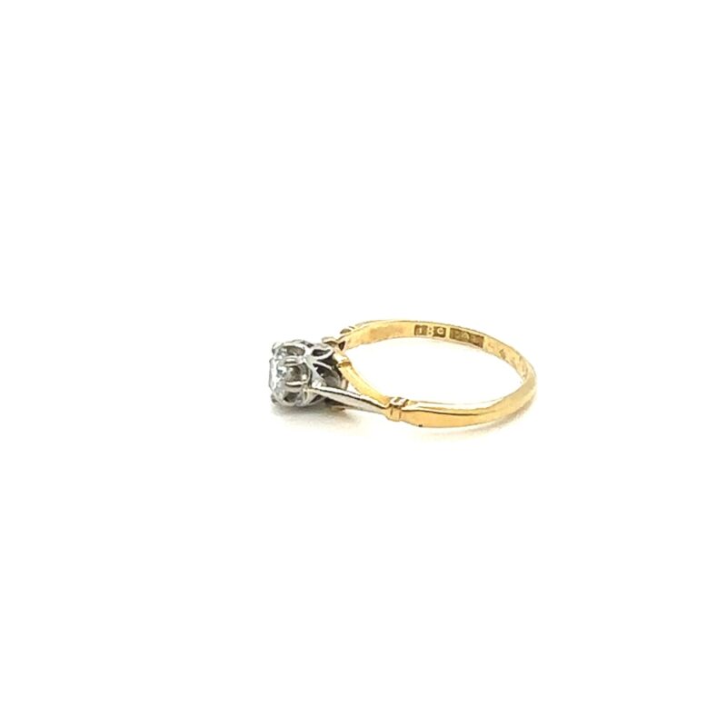 brilliant cut diamond ring